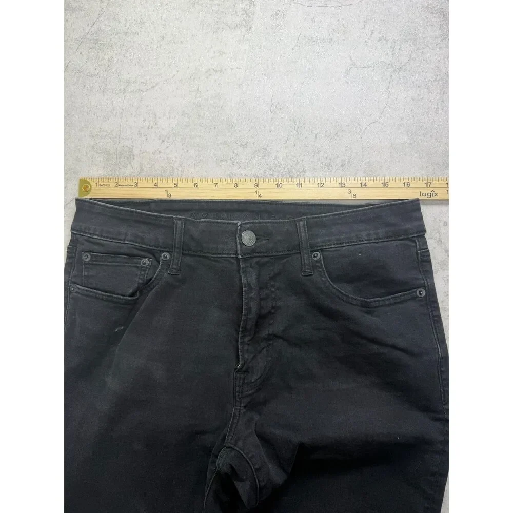 Black American Eagle Next Level Flex Jeans 33x34